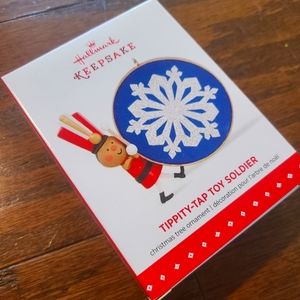 Hallmark Tippity-Tap Toy Soldier Ornament